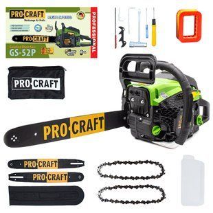 Бензопила Procraft GS-52P 600521 фото