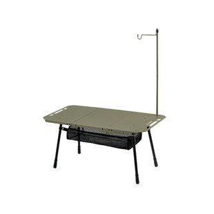 Складаний стіл Naturehike CNK2450JJ025, 80х40 см, алюміній, оливковий 6977465868626 фото