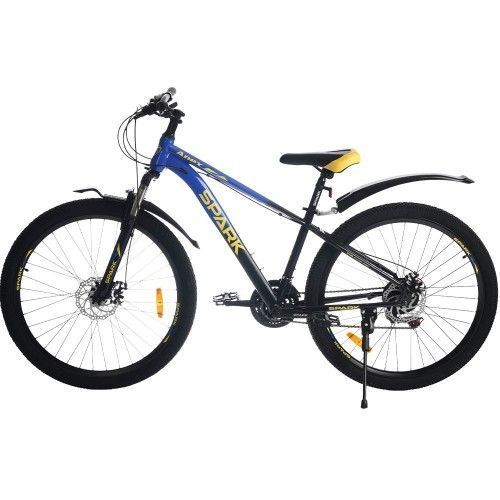 Велосипед SPARK APEX (колеса &ndash; 27,5, сталева рама &ndash; 15) синій з чорним 000239246 фото