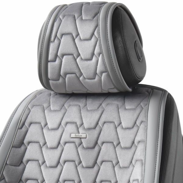 Комплект преміум накидок для сидінь BELTEX Chicago, grey BX85200 фото
