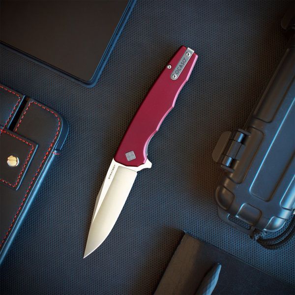Ніж Ocaso Strategy, Red Aluminum, Satin 4009346 фото