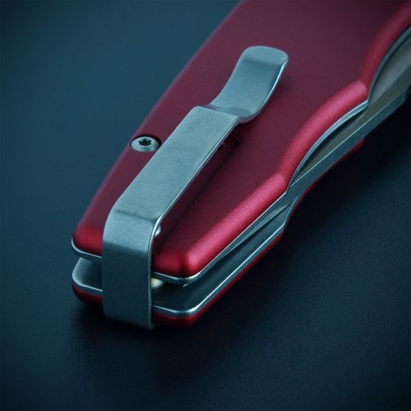 Ніж Ocaso Strategy, Red Aluminum, Satin 4009346 фото