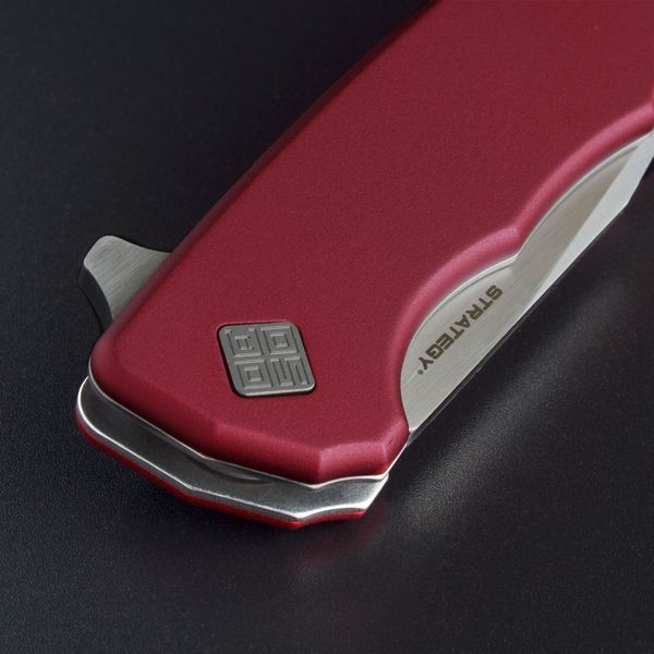 Ніж Ocaso Strategy, Red Aluminum, Satin 4009346 фото