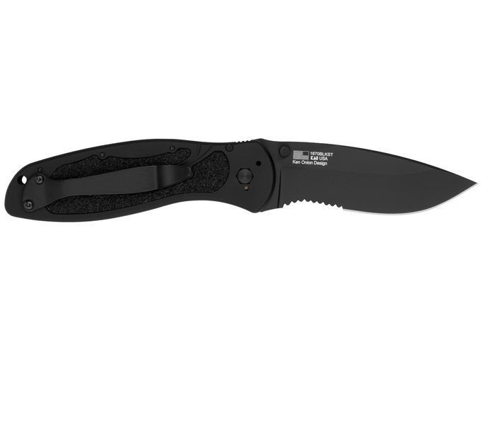 Ніж Kershaw Blur Black Blade полусеррейтор black 1740.06.67 фото