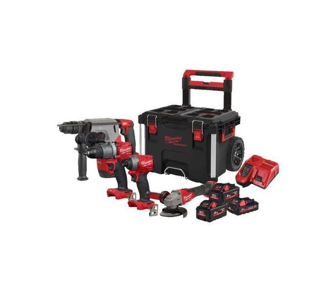 Набір акумуляторних безщіткових інструментів PACKOUT MILWAUKEE M18 FPP4B2-533P 4933479536 фото