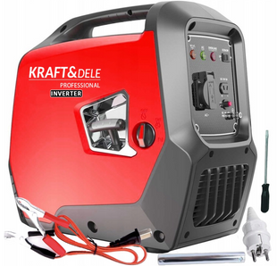 Бензиновий інверторний генератор KRAFT&DELE 2500W 230V (KD697) KD697 фото