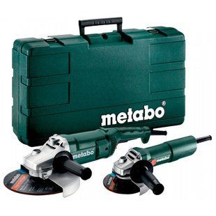 Кутові шліфмашини Metabo COMBO SET WE 2200-230 та W 750-125 в кейсі 685172500 фото