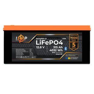 Акумулятор LP LiFePO4 12,8V - 315 Ah (4032Wh) (BMS 200A/100А) пластик Smart BT LP41260 фото
