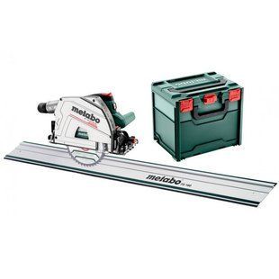 Акумуляторна заглибна циркулярна пила Metabo KT 18 LTX 66 BL Set, без акб в кейсі, напрямна шина 691172840 фото