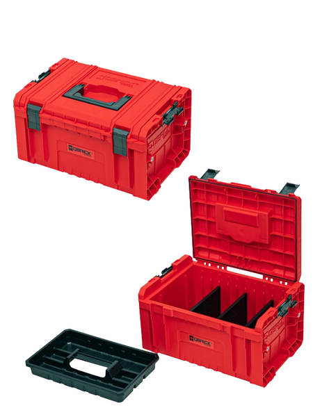 Набір ящиків для інструментів Qbrick System PRO Drawer Workshop Set 4 2.0 RED (5901238258360) 5901238258360 фото