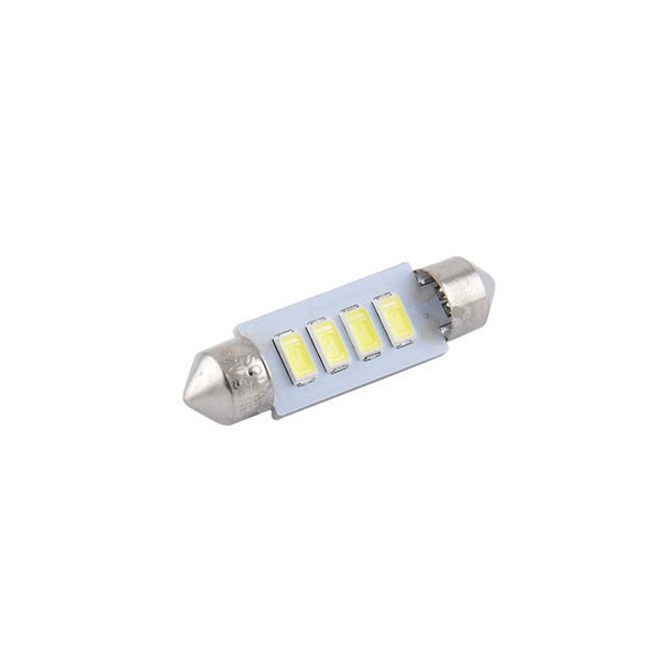 LED автолампа Solar 12V SV8.5 T11x39 4SMD white, 2шт SL1353 фото