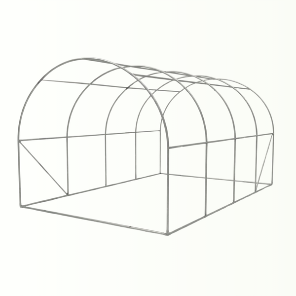 Садова теплиця парник LEOBRO Garden 10м&sup2; White 4х2,5 м (LB-G103-WHT) LB-G103-WHT фото