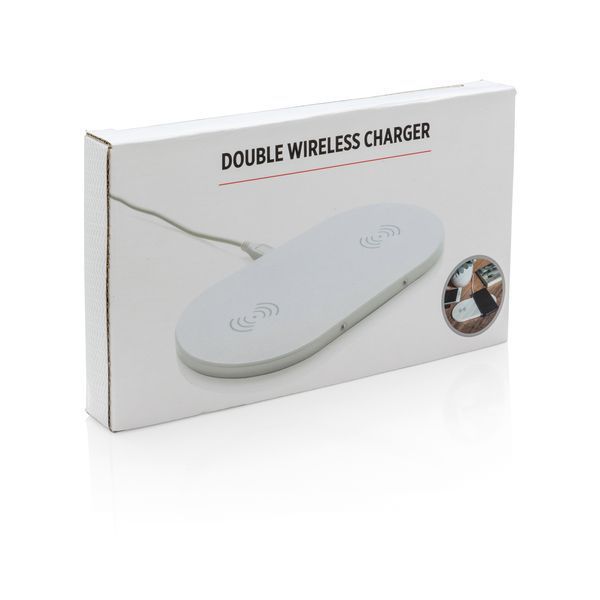 Подвійна док-станція для бездротової зарядки, 5W P308.803 фото