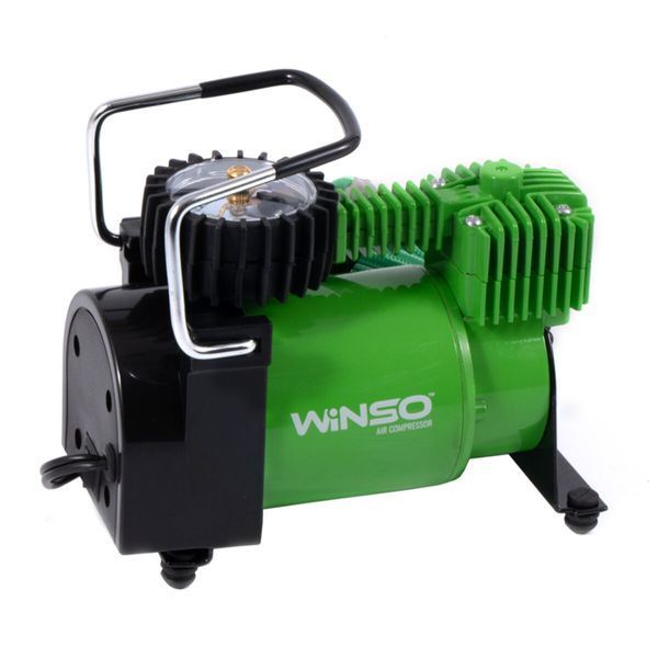 Компресор автомобільний Winso з автостопом 124000 фото