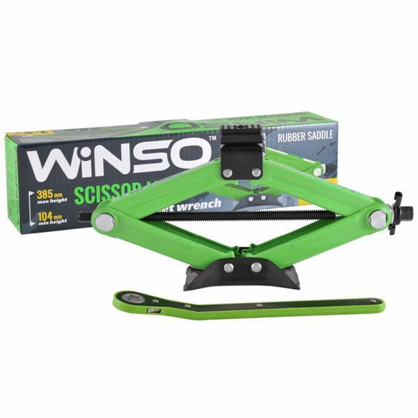 Домкрат ромбовий Winso 1,5т 104-385мм 121520 121520 фото