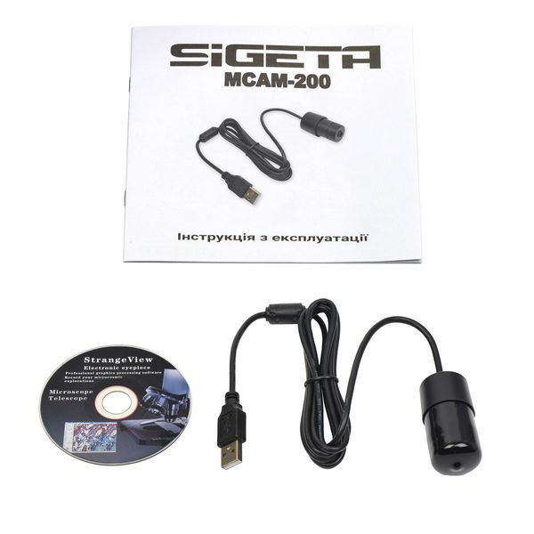 Камера для мікроскопа SIGETA MCAM-200 2.0 MP + Безкоштовна доставка 65605 фото