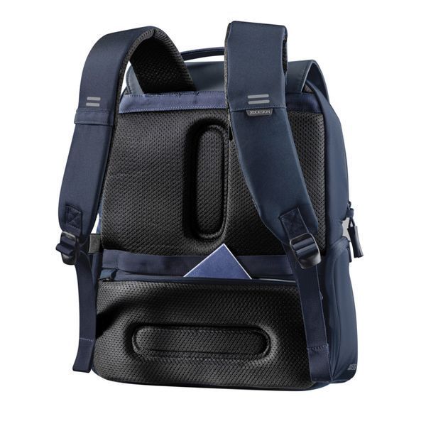Рюкзак Soft Daypack захист від крадіжок, порізів, синій P705.985 фото