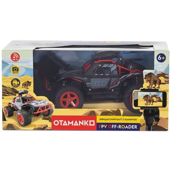 Машинка OTAMANKO Швидкісний баггі OFF-ROADER з камерою FPV 532.02.33 фото