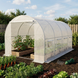 Садова теплиця парник LEOBRO Garden 10м&sup2; White 4х2,5 м (LB-G103-WHT) LB-G103-WHT фото 3