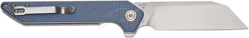 Ніж CJRB Rampart, G10 gray blue 2798.02.55 фото