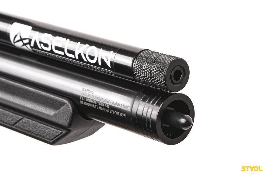 Пневматическая PCP винтовка Aselkon MX10-S Black кал. 4.5 1003376 фото