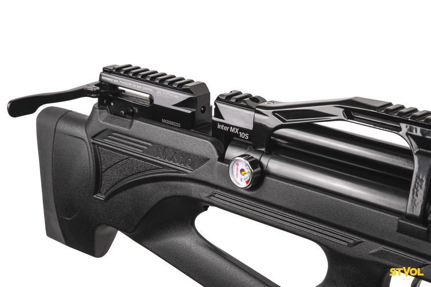 Пневматическая PCP винтовка Aselkon MX10-S Black кал. 4.5 1003376 фото