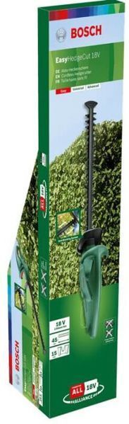 Акумуляторний кущоріз Bosch EasyHedgeCut 18-45 (0600849H03) (без АКБ та ЗП) 0600849H03 фото