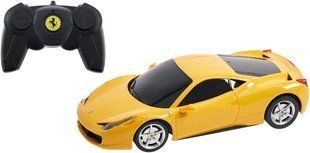 Машинка Rastar Ferrari 458 Italia 1:24 Жовтий 454.00.55 фото