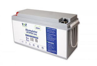 Акумулятор Volt Polska LiFePO4 12,8V 200Ah (150A) + BMS (6AKLI20012) 6AKLI20012 фото