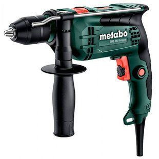 Дриль ударний Metabo SBE 650 Impuls ШЗП 1,5-13 мм в пластиковому кофрі 600743500 фото