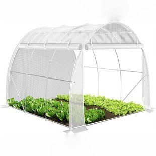 Садова теплиця парник LEOBRO Garden 6м2 2Х3 м White MultiDoor (LB-G111-WHT) LB-G111-WHT фото