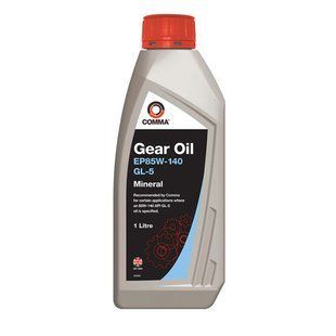 Трансмісійне масло Comma EP85W-140 GEAR OIL 1л HMG1L фото