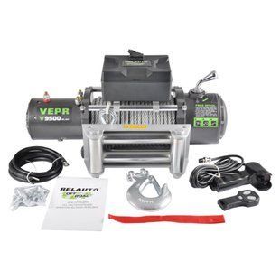 Лебідка Belauto Vepr 9500lbs (5.5hp/4.1kw; 265:1) V9500 фото