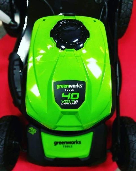 Газонокосарка акумуляторна Greenworks GD40LM46SP GD40LM46SP фото