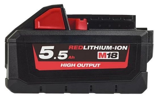Акумулятор Li-Ion HIGH OUTPUT MILWAUKEE, M18 HB5,5 (5,5Ar) 4932464712 фото