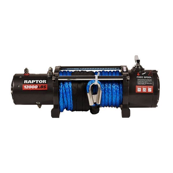 Лебідка Molder Raptor 12000lbs (6.0hp/4.4kw; 265:1) синтетичний трос MA23123 фото