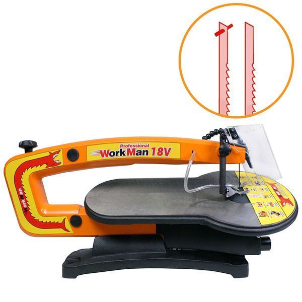 Лобзиковий станок WorkMan 18V 42495(Безкоштовна доставка) 42495 фото