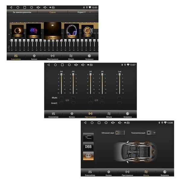 Універсальна штатна магнітола Decker D10-002 6x128Gb 8-Core DSP 360 2K 10&rdquo; Decker D10-002 (6x128 360 2K) фото
