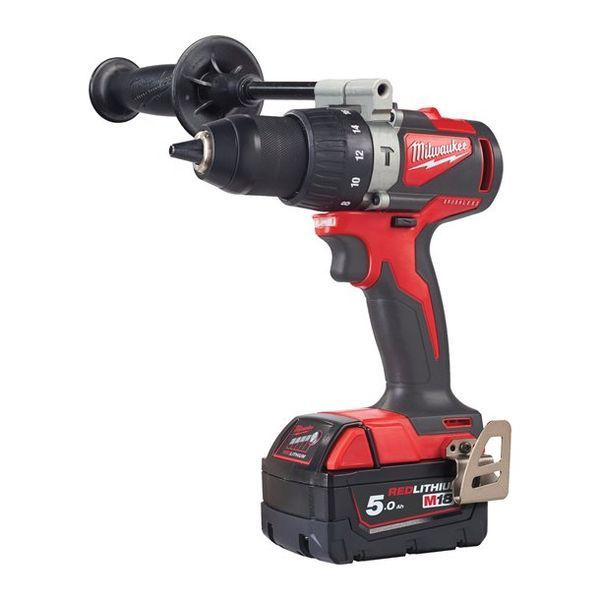 Дриль-шурупокрут з ударом акумуляторний MILWAUKEE, M18 BLPD2-502X 4933464517 фото
