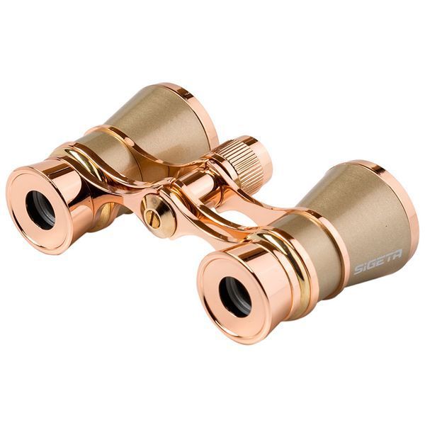 Театральний бінокль SIGETA TEATRUM B 3x25 Gold - Безкоштовна доставка 65873 фото