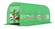 Посилена садова теплиця парник LEOBRO Garden 10м2 Green (LB-10M25) LB-10M25 фото 2
