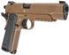 Страйкбольний пістолет Evolution E911 Defender Tan Gas 6 мм tan (EP0511-T) 1636.00.10 фото 2
