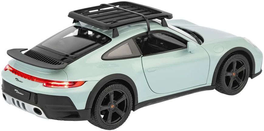 Машинка Rastar Porsche 911 Dakar Standard Version 1:14 Зелений 454.01.03 фото