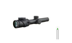 Оптичний приціл Trijicon AccuPoint 1-6x24 BAC Green Triangle Tritium / Fiber Optics (TR25-C-200092) 5002975 фото