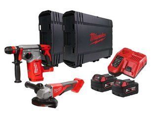 Набір з двох акумуляторних інструментів M18 BLPP2G-502X MILWAUKEE 4933498575 фото