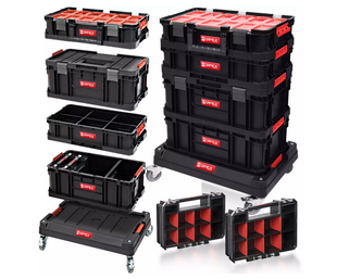 Набір ящиків для інструментів Qbrick System PROMO SET II 7в1 (5901238252603) 5901238252603 фото