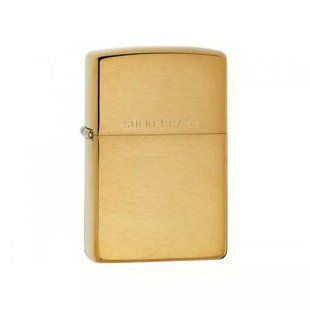 Запальничка Zippo BR Fin Solid Brass 204 204 фото