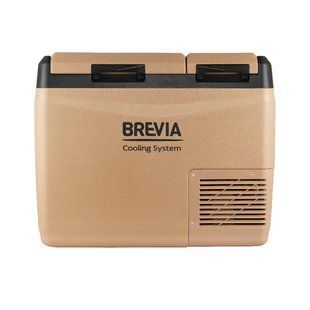 Холодильник автомобільний Brevia 39л двокамерний 23400 23400 фото
