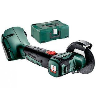 Акумуляторна кутова шліфмашина Metabo CC 18 LTX BL без акб і з/п 600349840 фото