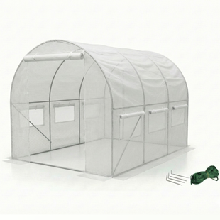 Садова теплиця парник LEOBRO Garden 6м2 2Х3м White (LB-G101-WHT) LB-G101-WHT фото